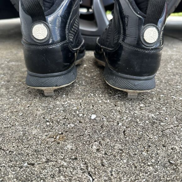 Nike Air Jordan 9 Retro MCS Re2pect Baseball Cleats Mens 11.5 Black AA1264-011 - Picture 6 of 16